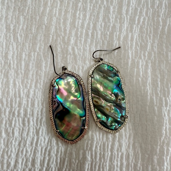 Kendra Scott Abalone Shell Danielle Earrings - Picture 1 of 1